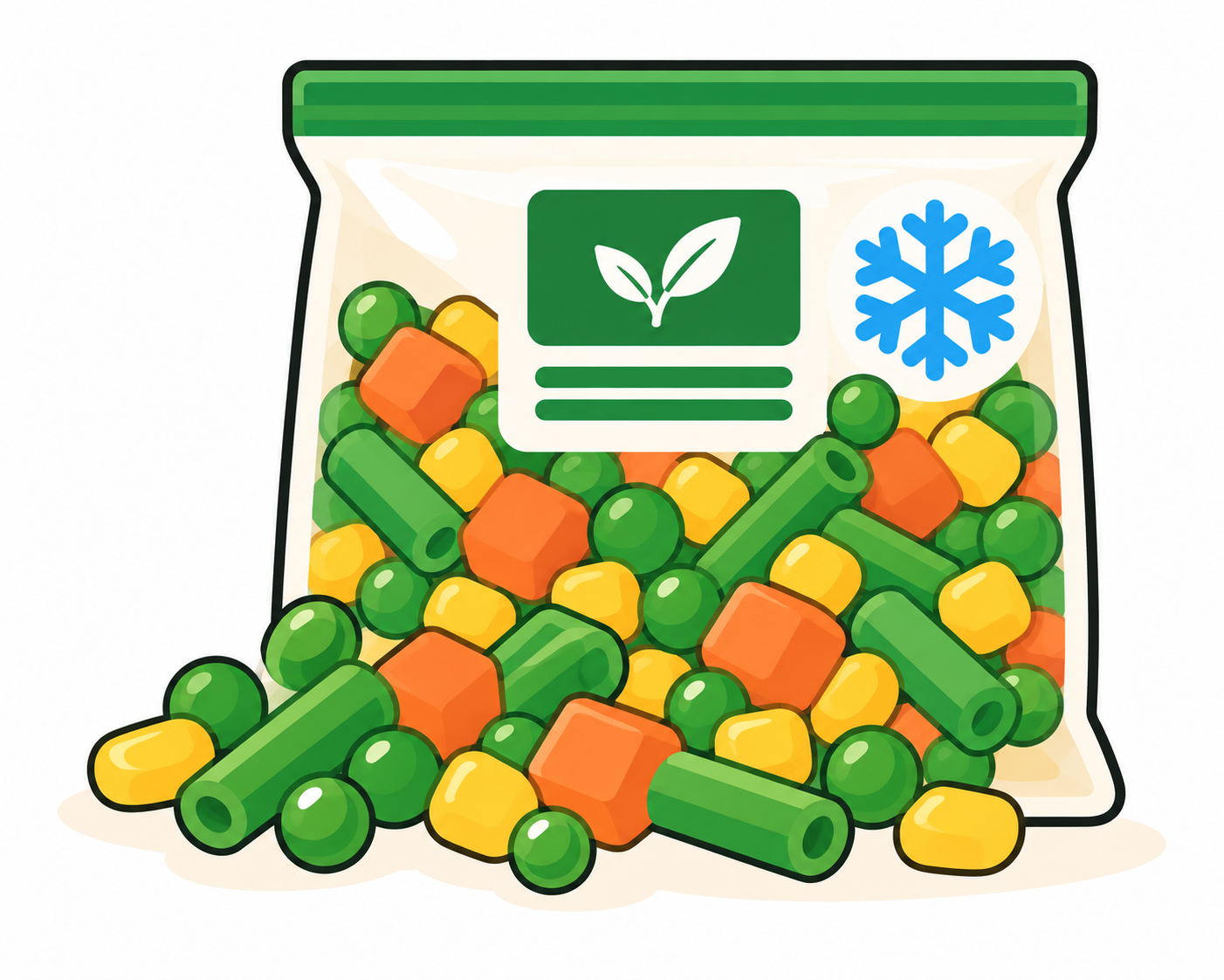 Frozen Foods and vegetables products