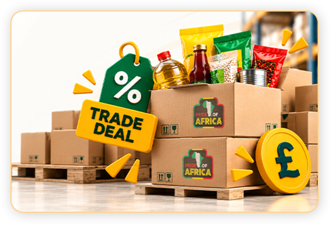Pride of Africa trade deal artwork