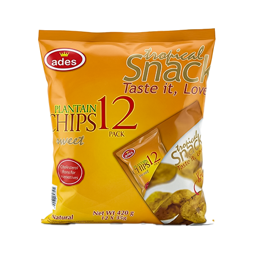 Ades Plantain Chips Sweet